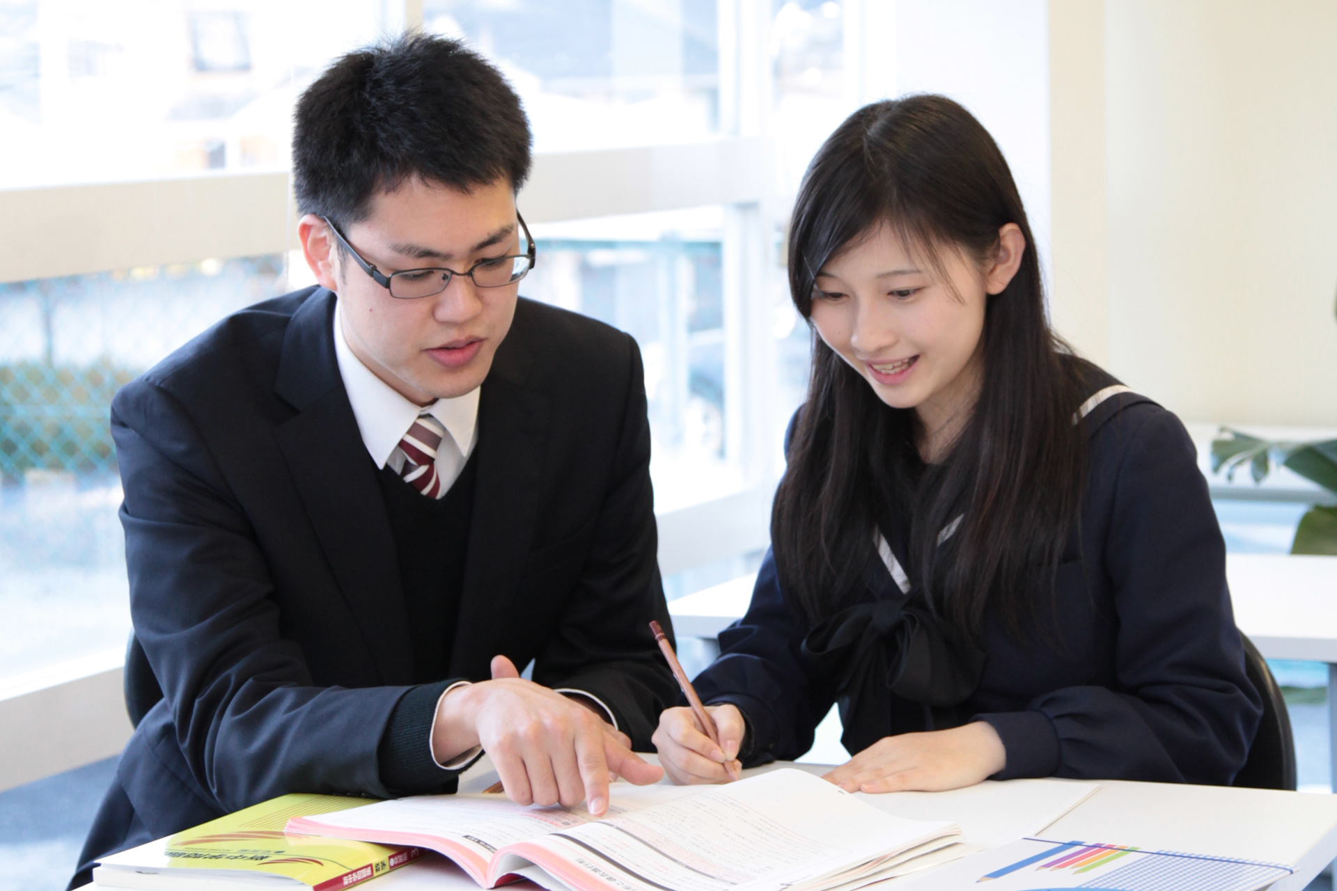 個別指導の風景